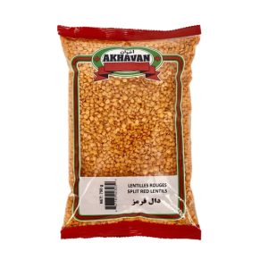 Split Red Lentils - Akhavan - 750 g ( دال عدس اخوان )