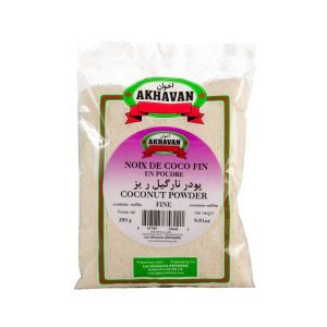 Coconut Powder Fine - Akhavan - 250 g ( پودر نارگیل ریز اخوان )