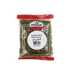 Green Raisins (Kashmar) - Akhavan - 300 g ( کشمش سبز اخوان )