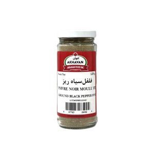 Poivre Noir Moulu Fin - Akhavan - 125 g