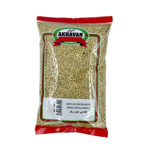 Green Lentils Small - Akhavan - 750 g ( عدس سبز ریز اخوان )