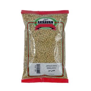 Green Lentils - Akhavan - 750 g ( عدس سبز اخوان )