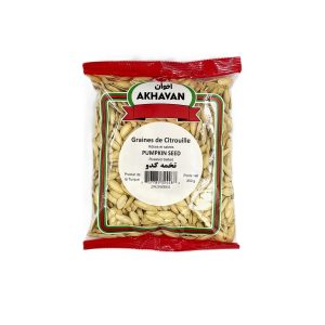 Pumpkin Seeds Turkish Roasted Salted - Akhavan - 250 g ( تخمه کدو اخوان )