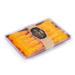 Crystal Sugar Saffron with Stick (Nabat) - Paytakht - 250 g ( نبات چوبی کریستال زعفرانی پایتخت )