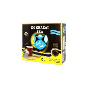 Earl Grey Tea - Do Ghazal - 100 Tea Bag ( چای کیسه ای ارل گری دوغزال )