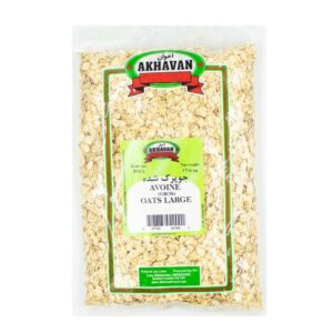 Oats Large - Akhavan - 500 g ( جو پرک شده درشت اخوان )
