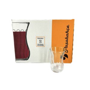 Turkish Tea Glasses 12 pcs (4 oz) - Pasabahce ( استکان  کمر باریک ترکیه ای دوازده عدد )