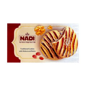 Biscuits Noix de Grenoble et Raisin - Nadi - 2 sachets de 2