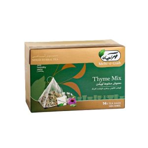 Mixed Herbal Tea ( Thyme Mix ) - Mehr Giah - 14 Tea Bags - ( دمنوش مخلوط آویشن مهرگیاه )