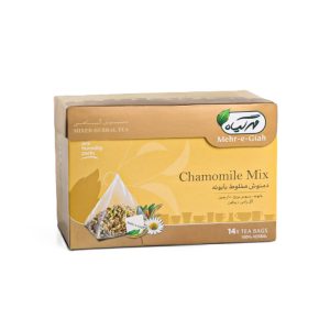 Mixed Herbal Tea ( Chamomile Mix ) - Mehr Giah - 14 Tea Bags - ( دمنوش مخلوط بابونه مهرگیاه )