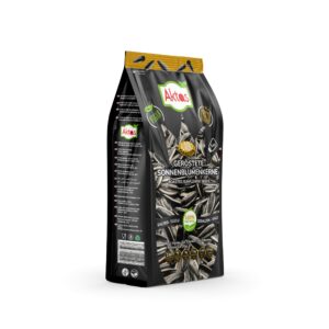 Graines de Tournesol Noir Rôties Salées - Aktaş - 250 g