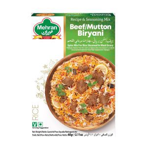 Mélange d'épices pour riz Cuit à la Vapeur dans une Sauce à la Viande- Mehran - 60 g