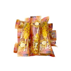 Sugar Crystal Stick Yellow ( Individual Wrap ) - Kermani - 12 pcs ( نبات زرد چوبی کرمانی )