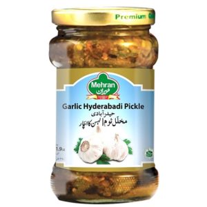 Cornichons à l'ail Hyderabadi - Mehran - 340 g