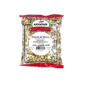 Melon Seed White Mahboobi Roasted Salted ( Iran ) - Akhavan - 300 g ( تخمه محبوبی سفید اخوان )