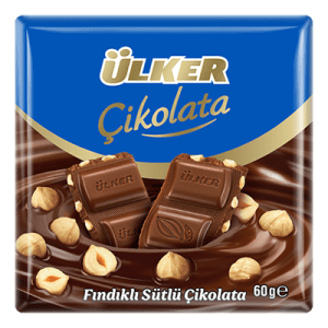 Hazelnut chocolate - Ülker - 60 g ( شکلات فندقی )