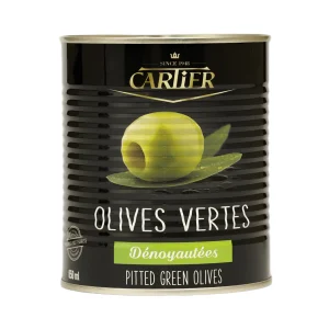 olives vertes dénoyautées - Cartier - 850 g