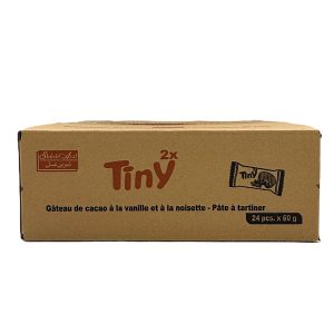 Tiny Cake with Hazelnut - Shirin Asal - 24 X 60 g ( تاینی با مغزکاکائو و فندق )