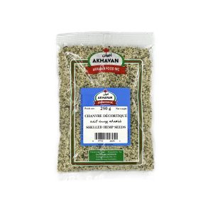 Shelled Hemp Seeds - Akhavan - 250 g ( شاهدانه پوست کنده اخوان )